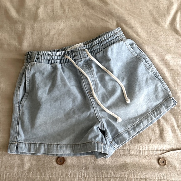 Altar'd State Pants - Altar’d State Drawstring Denim Shorts